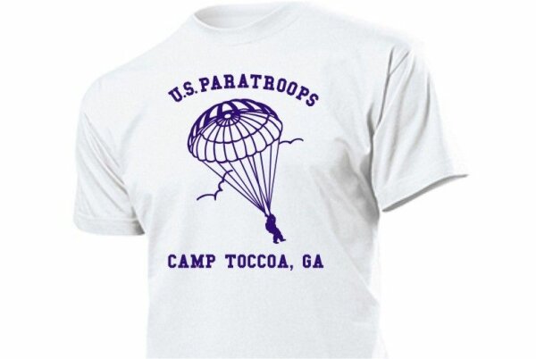 US Army T-Shirt Camp Toccoa Paratroops FJ Size S-3XL