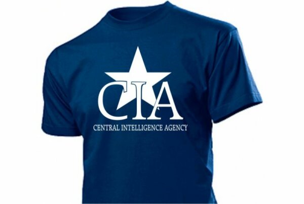 CIA Central Intelligence Agency mit Allied Star T-Shirt
