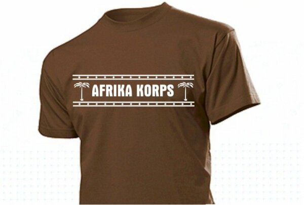 Sleeve Insignia T-Shirt DAK Africacorps with Palmtree
