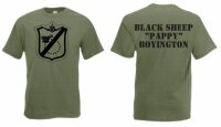 US Marines Blacksheep Pappy Boyington T-Shirt