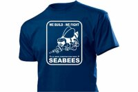 US Army Seabees T-Shirt Naval Construction US Navy