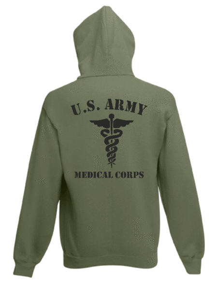 US Army Hooded Jacket Medical Corps
