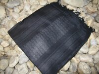 PLO Scarf Palästinenser Shemagh Black