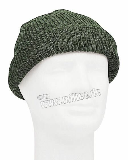 US Army Watch Cap Oliv One Size Strickmütze