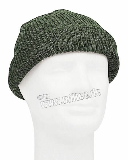 US Army Watch Cap Oliv One Size Strickm&uuml;tze