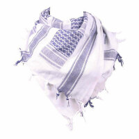 PLO Scarf Palästinenser Shemagh Blue/White