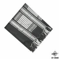 PLO Scarf Palästinenser Shemagh Black/White