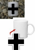Balkenkreuz Kaffee Becher Tasse Wehrmacht