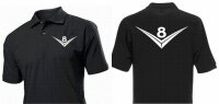 V8 US Car Oldtimer Big Block Polo Shirt