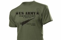 T-Shirt Utah Beach Normandie US Army 50 BMG