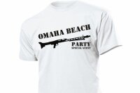T-Shirt Omaha Beach Normandie US Army