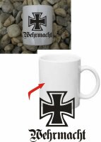 Wehrmacht Coffee Mug with Iron Cross