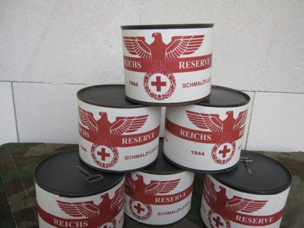 Wehrmacht Schmalzfleisch 1944 WKII WH WK2 Not Ration Reichsreserve