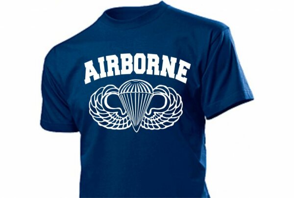 T-Shirt Airborne with the Paratrooper Wings