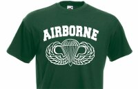 T-Shirt Airborne with the Paratrooper Wings