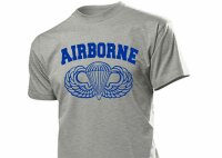 T-Shirt Airborne with the Paratrooper Wings