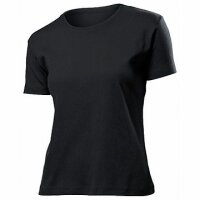 Damen Rundhals Kurzarm T-Shirt