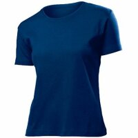 Damen Rundhals Kurzarm T-Shirt