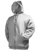 Zip Through Hooded Sweater / Hooded Jacket