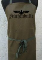 Wehrmacht K&uuml;chenbulle mit Reichsadler HBT Sch&uuml;rze