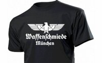 T-Shirt Waffenschmiede München mit Adler