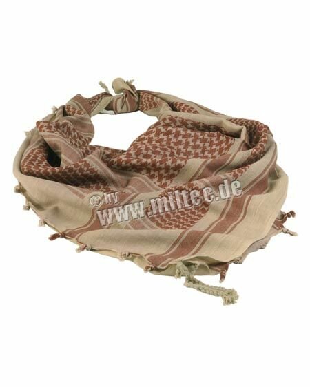 PLO Halstuch Schal Palästinenser Shemagh Coyote/Braun