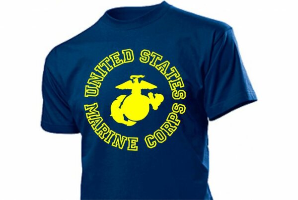 U.S. Marines with the Insignia Eagle, Globe and Anchor T-Shirt