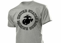 U.S. Marines with the Insignia Eagle, Globe and Anchor T-Shirt
