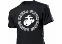 U.S. Marines with the Insignia Eagle, Globe and Anchor T-Shirt