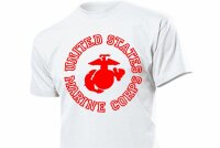 U.S. Marines with the Insignia Eagle, Globe and Anchor T-Shirt