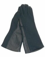 Nomex Pilotenhandschuhe Schwarz