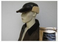 B2 Eastman Leather Cap Flight Cap Sheepskin