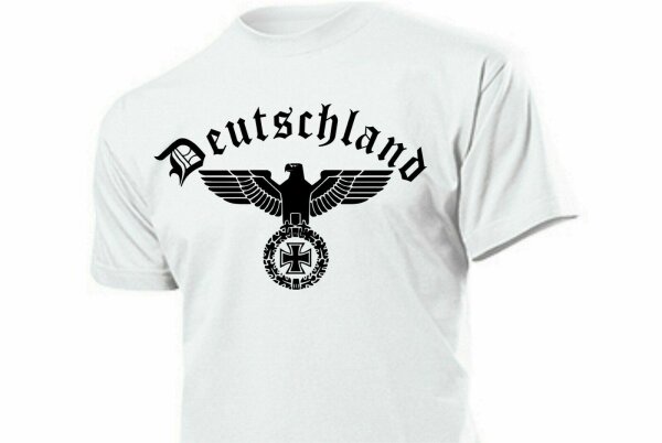T-Shirt Reichsadler Deutschland Trikot Eisernes Kreuz Adler EK EK1 EK2 Gr 3-5XL