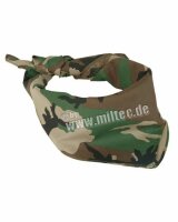 Halstuch Bandana Biker Headwrap Woodland US Army