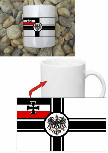 Reichskriegsflagge Kaffee Tasse