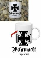 Wehrmacht Eigentum Eisernes Kreuz EK Tasse