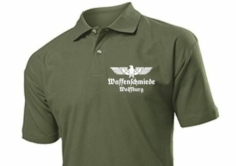 Waffenschmiede Wolfsburg Polo Shirt mit Adler