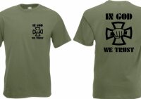 EK Eisernes Kreuz "In God we Trust" T-Shirt