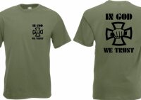 Iron Cross &quot;In God we Trust&quot; T-Shirt