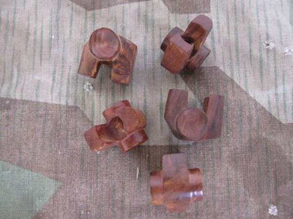 P08 Luger Holz Magazin Bodenstück