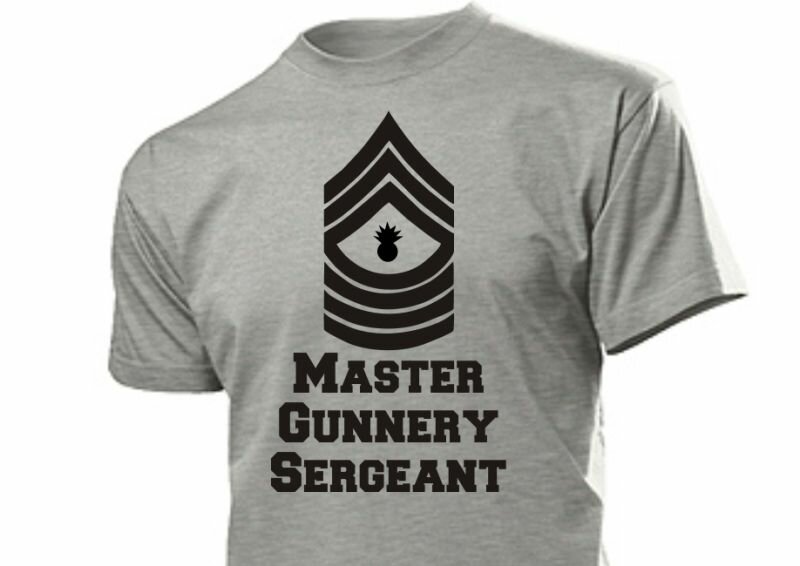 TShirt US Army Master Gunnery Sergeant Ferromil Shop