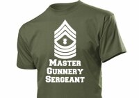 T-Shirt US Army Master Gunnery Sergeant