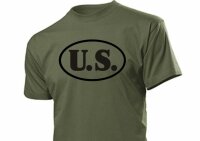 T-Shirt mit U.S. Ellipse