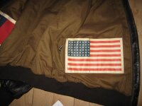 Blood Chit Patch Flagge 48 Stars US Airforce