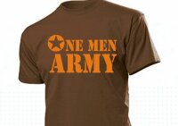 T-Shirt US Army "One Men Army" Allied Star