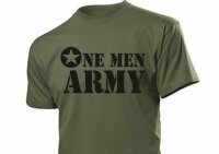 T-Shirt US Army "One Men Army" Allied Star