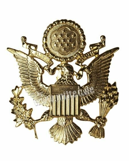 US Army Mützenabzeichen Army Officer Gold
