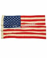 USA Flagg embroidered 50 Stars Vintage Look