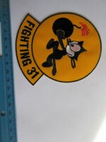 US Army Tomcatter Wildcat VF-31 Felix the Cat Naval...