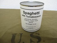 US Army Spaghetti with Tomatosauce Hotpot Field Ration